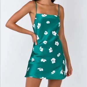 PRINCESS POLLY Ultra Mini dress Green size 2